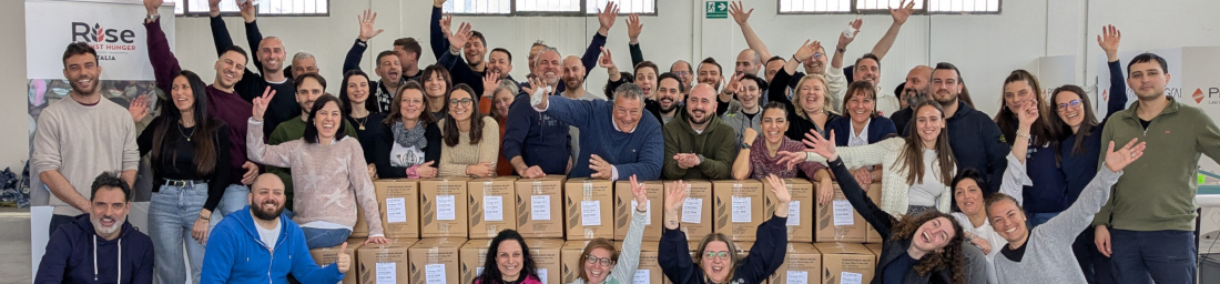 Un impegno che si rinnova: Program Autonoleggio partecipa con Rise Against Hunger al confezionamento di 12.960 pasti