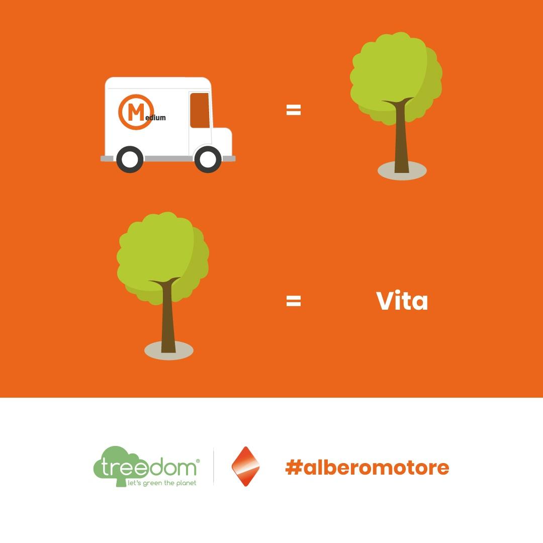 Program con Treedom per un mondo più green!
