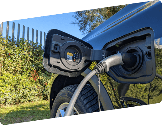dettaglio della ricarica elettrica di un’automobile Program