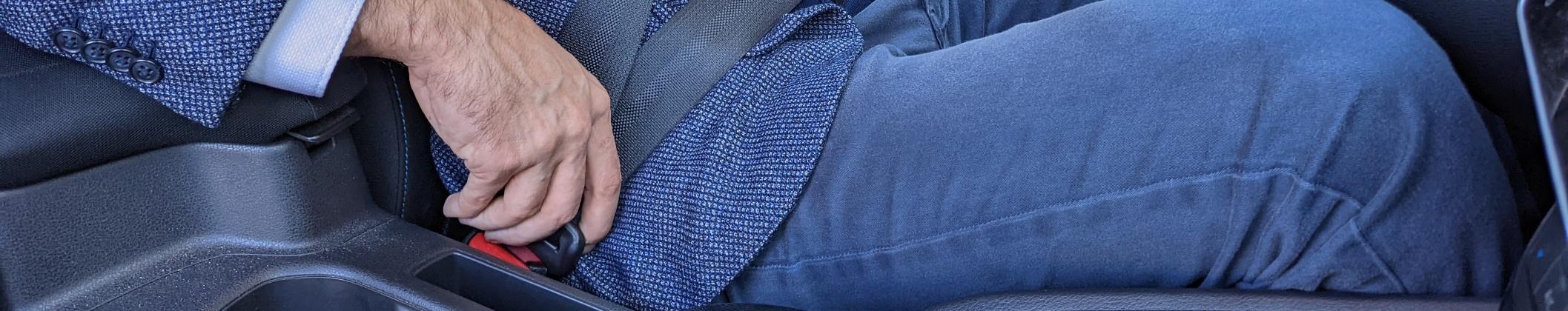Le cinture di sicurezza, un obbligo salvavita