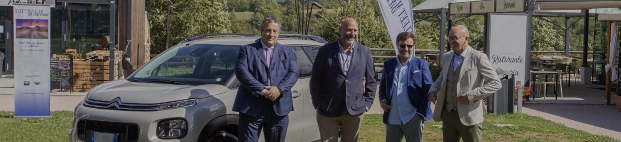 Program Autonoleggio partner di Fleet Manager On The Road consegna un’auto in comodato d’uso gratuito al Comune di Amatrice
