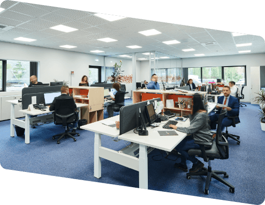 consulenti Program al lavoro in ufficio